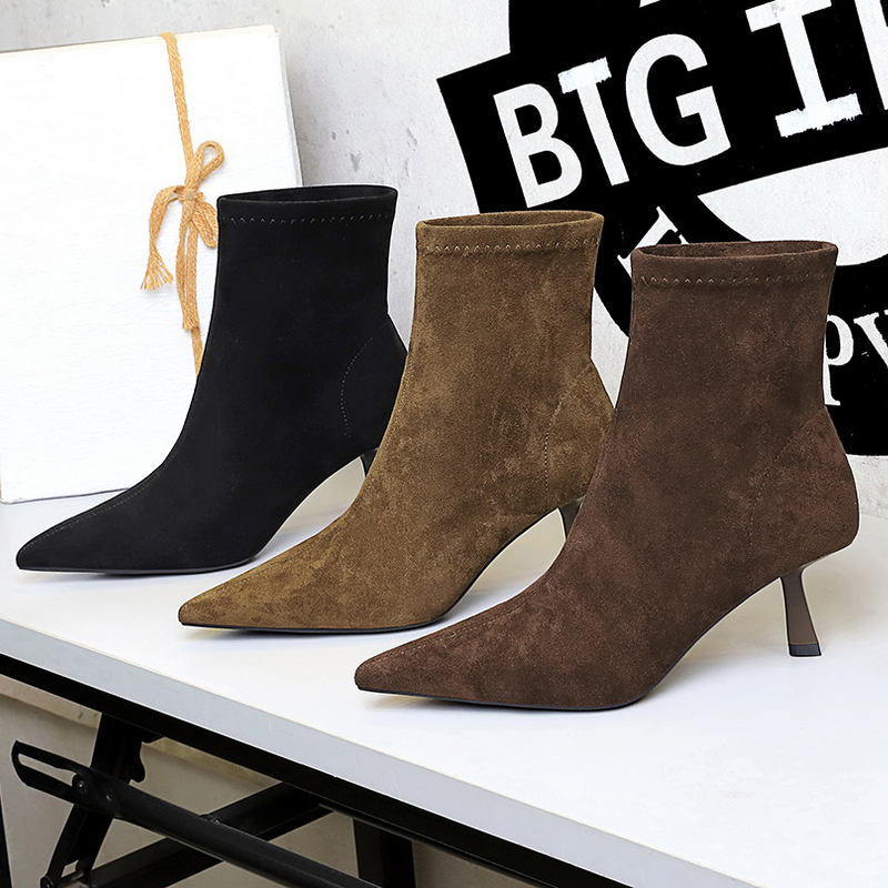 Shoe Tree - BIGTREE Shoes Retro Women's Boots Suede