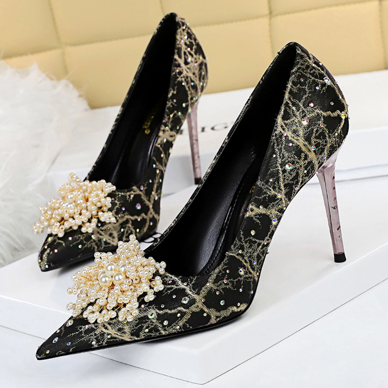 BIGTREE Shoes Pearl Flowers Wo - Shoe Tree review and price