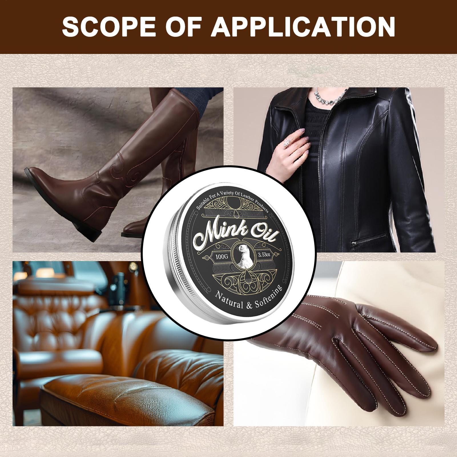 Pure Mink Oil Leather Care Cle - Sneaker Care Spray review and price